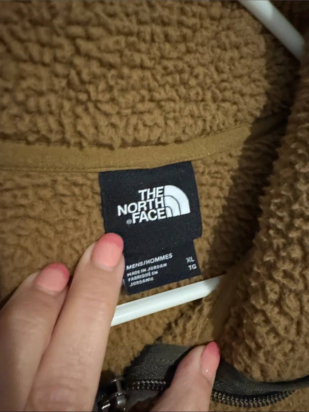 The North Face Sherpa full zip jacket